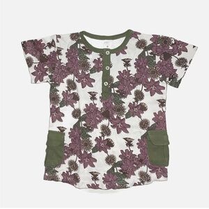 NWT Kate Quinn Girls Floral Top